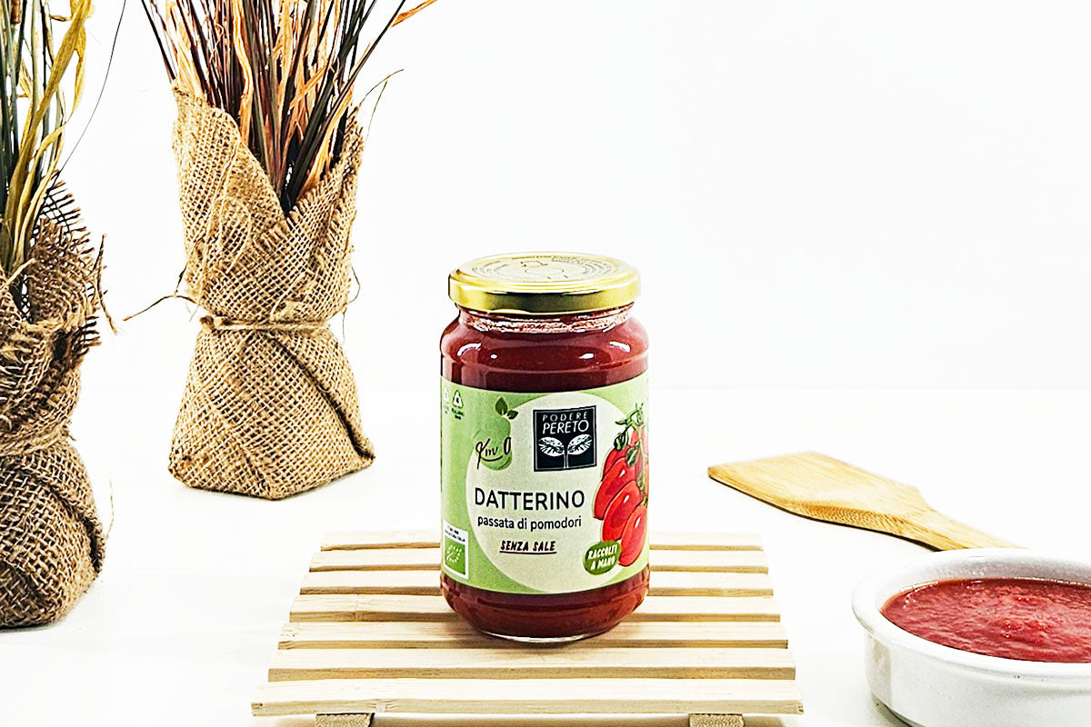 Datterino passata di pomodori senza sale
