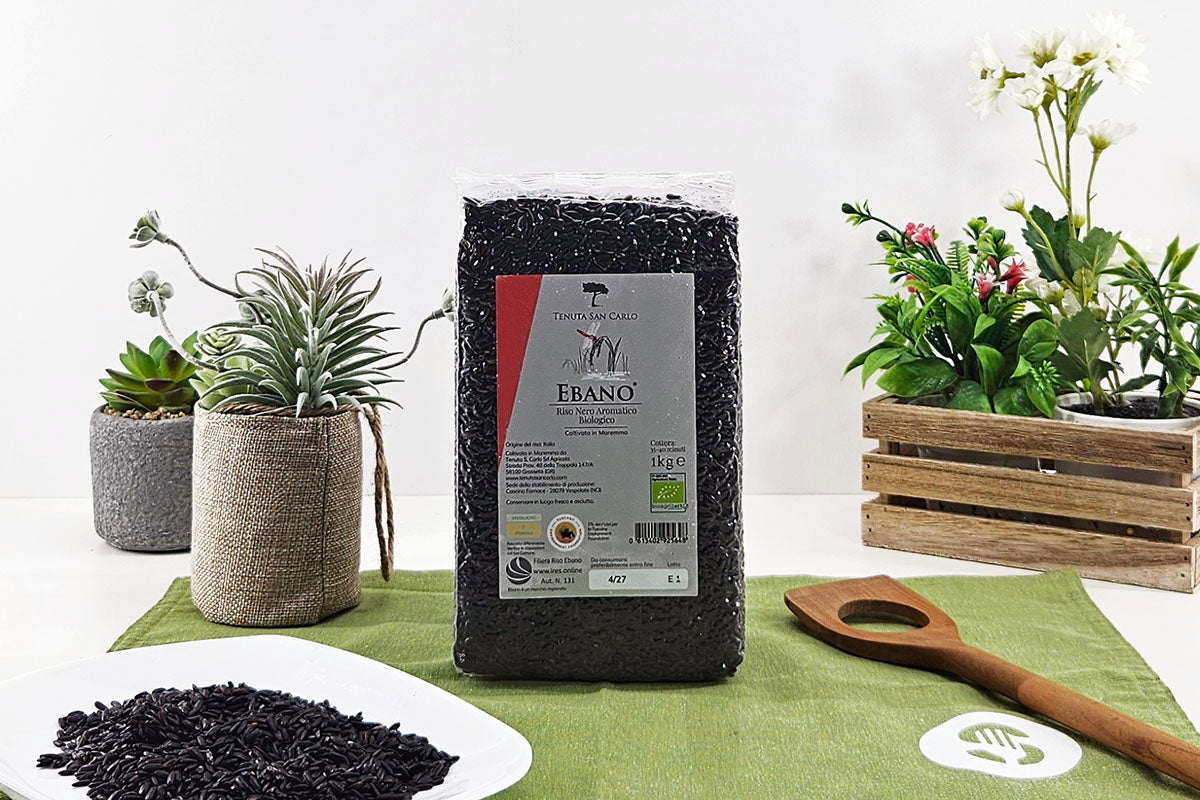 Riso nero aromatico biologico