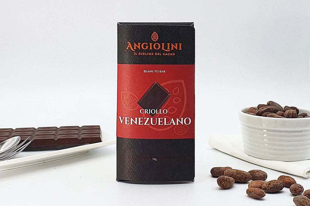 tavoletta di cioccolato a base di criollo venezuelano