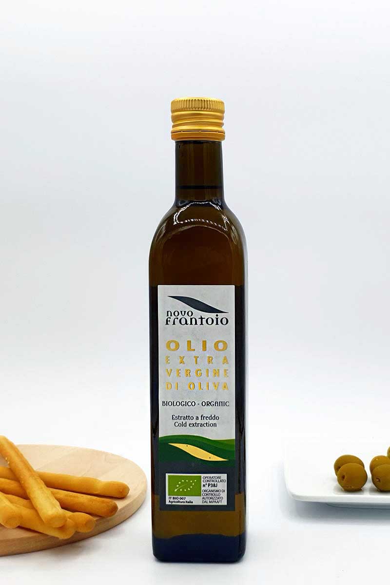 olio extra vergine di oliva bio 500ml