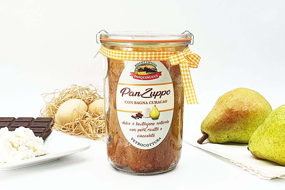 panzuppo vaso con bagna curacao, 250g