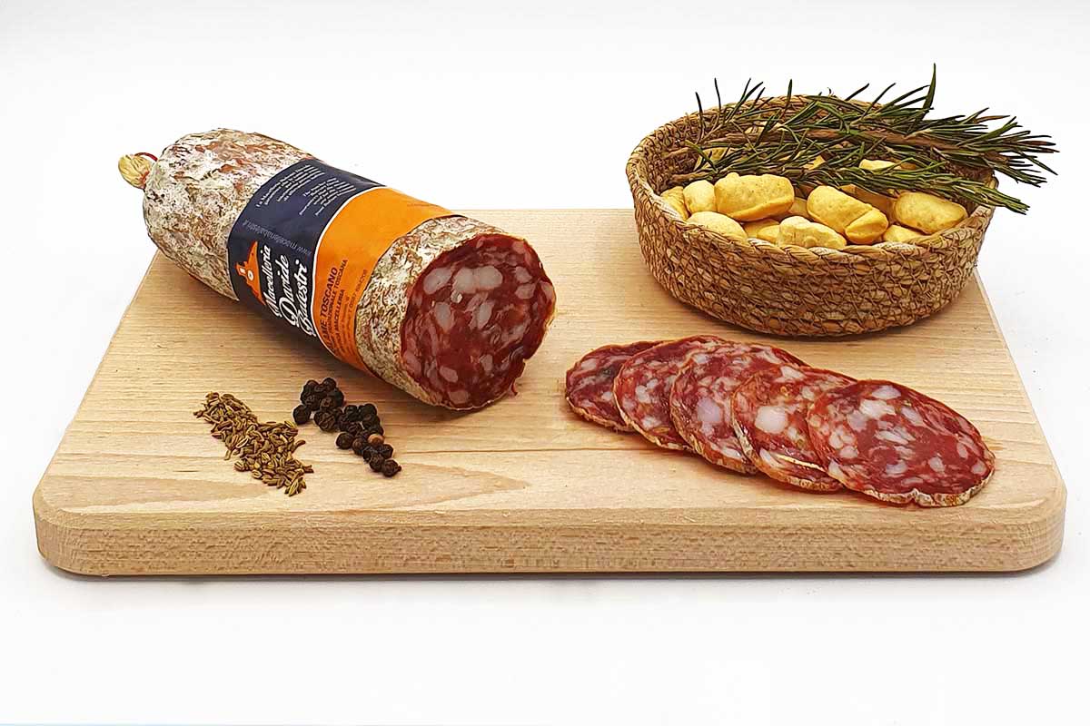 Tuscan crumbled salami | pork | cured meats | fagot
